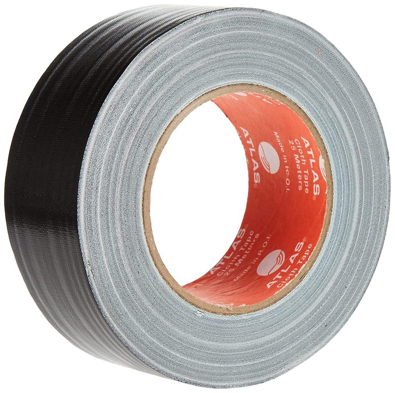 Atlas Cloth Tape 2"X25M (50mm) Beige, Black - Image 1