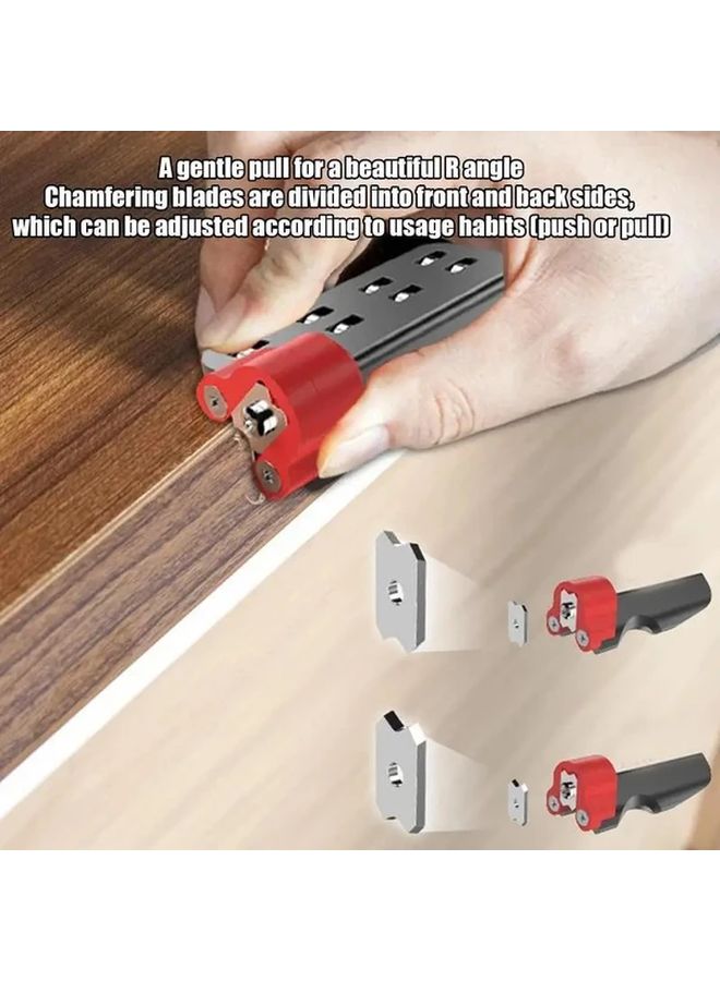 Bevel Artifact Woodworking Edge Trimmer Manual Chamfering Tool Metal Construction - Image 3