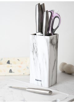 Fissman Kitchen Knife Organizer Marble Square Shape 10cm  - Image 1