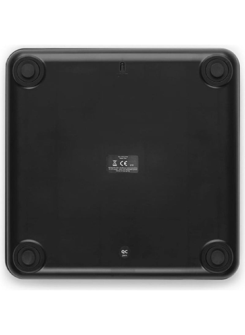 brabantia Battery-Free Easy-to-Use LCD Display Digital Bathroom Scale Dark Grey 30 x 4.3 x 30 cm 281341 - Image 2