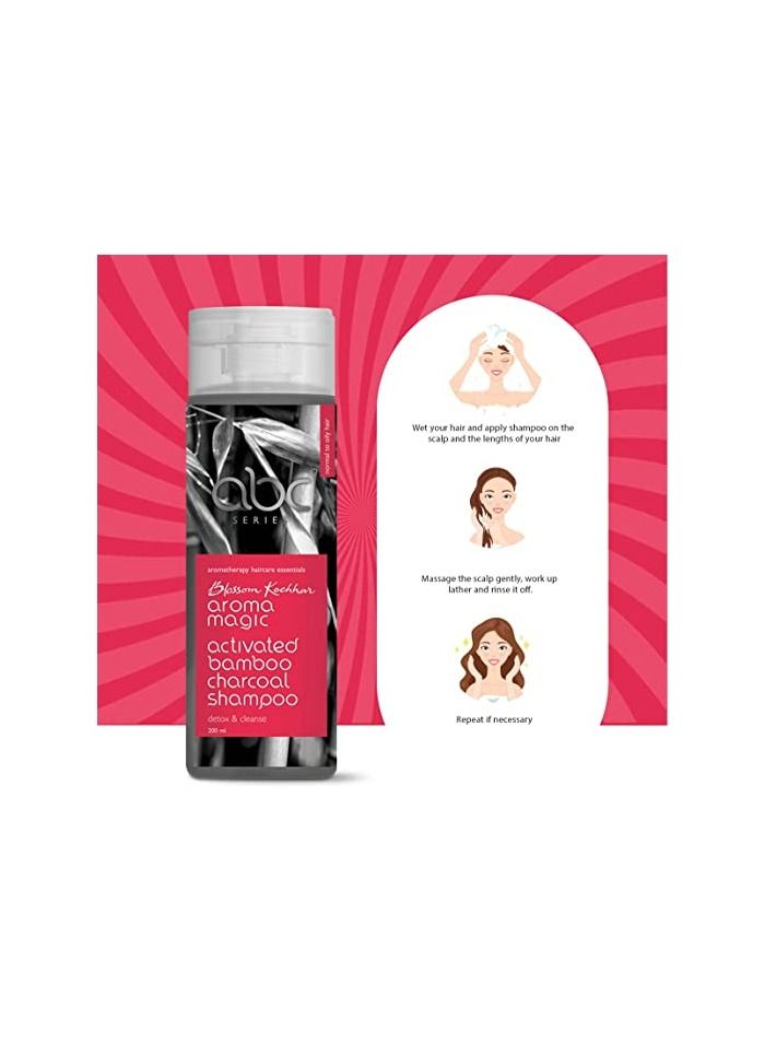 Aroma Magic Activated Bamboo Charcoal Shampoo - Image 5