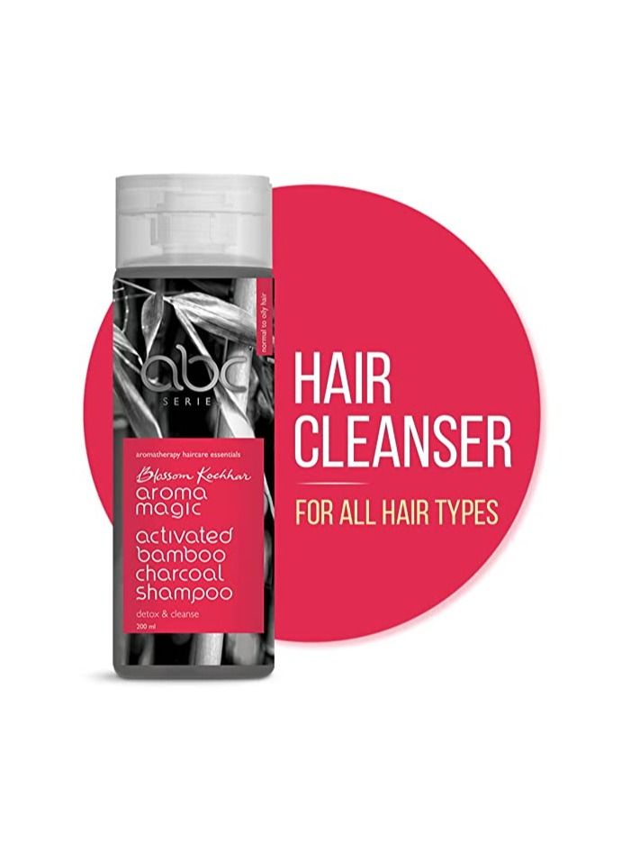 Aroma Magic Activated Bamboo Charcoal Shampoo - Image 4