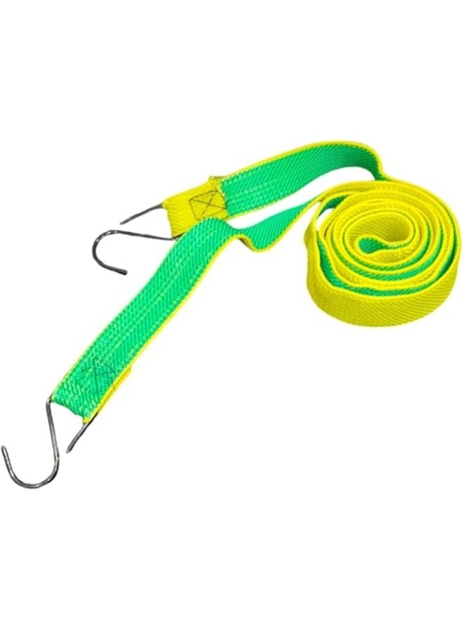 Luggage Straps,Durable Long Elastic Rope with Strong Hooks | Solid and Strong Rubber Rope for Most Uses and DIY Crafts, Packaging, Garden 2m