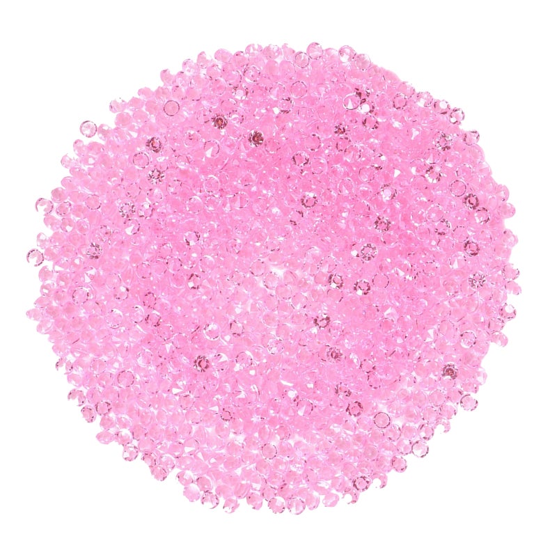 10000pcs Vase Fillers For Centerpieces: 4.5mm Back Rhinestones Vase Filler - Tiny Fake Gems For Diy Crafts Wedding Party Centerpiece - Image 1