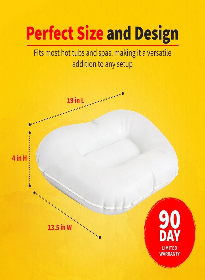 Blue Wave NP5335 Soft Comfort Spa Seat Cushion, White - Image 3