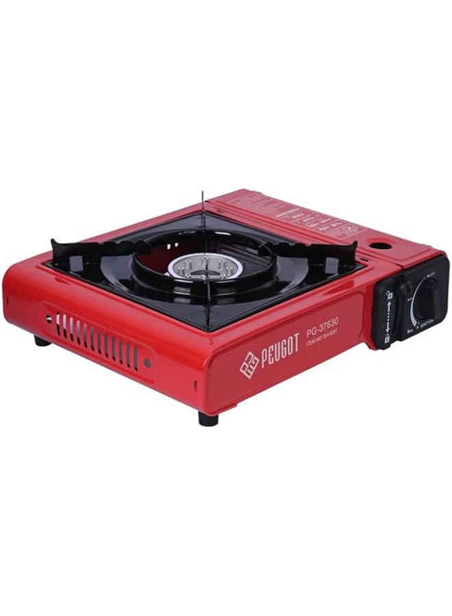 Generic Peugot 2IN1 Portable Gas Stove PG 37630 (Red) - Image 3