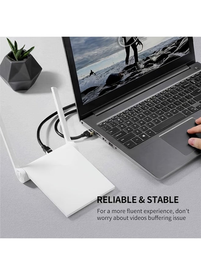 TP-BRIDGE Ethernet Cable Cat7 High Speed 10Gbps RJ45 LAN Network Patch Cord Compatible with PS5 PS4 Xbox PC Laptop Router – 1M - Image 3
