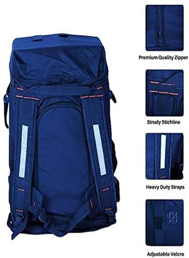 Quaffor Insulated e-Commerce, Logistics, Courier, ekart, Amazon Bag, Backpack for Multipurpose (Navy Blue) 95 LTR with rain Cover - Image 5