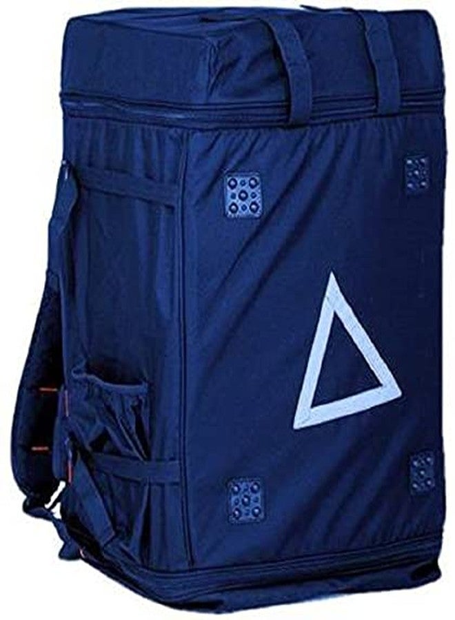 Quaffor Insulated e-Commerce, Logistics, Courier, ekart, Amazon Bag, Backpack for Multipurpose (Navy Blue) 95 LTR with rain Cover - Image 1