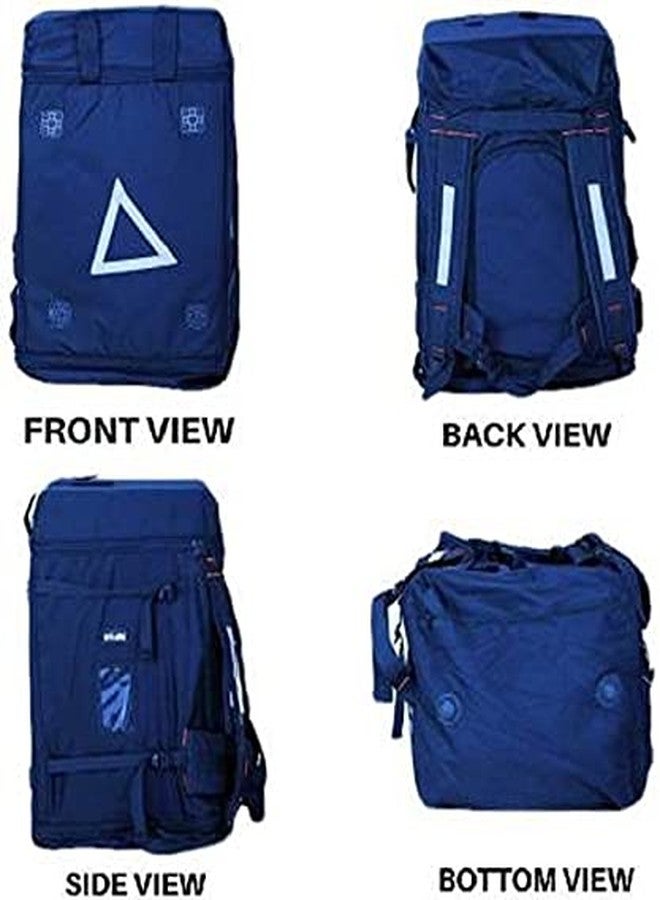 Quaffor Insulated e-Commerce, Logistics, Courier, ekart, Amazon Bag, Backpack for Multipurpose (Navy Blue) 95 LTR with rain Cover - Image 4