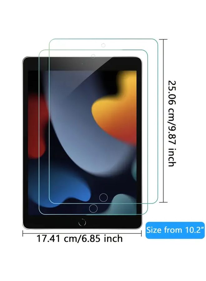2Pcs Premium Tempered Glass Screen Protector Easy Installation Scratch Resistant for iPad 2 3 4 11 10 9 8 7 6 5 - Image 3