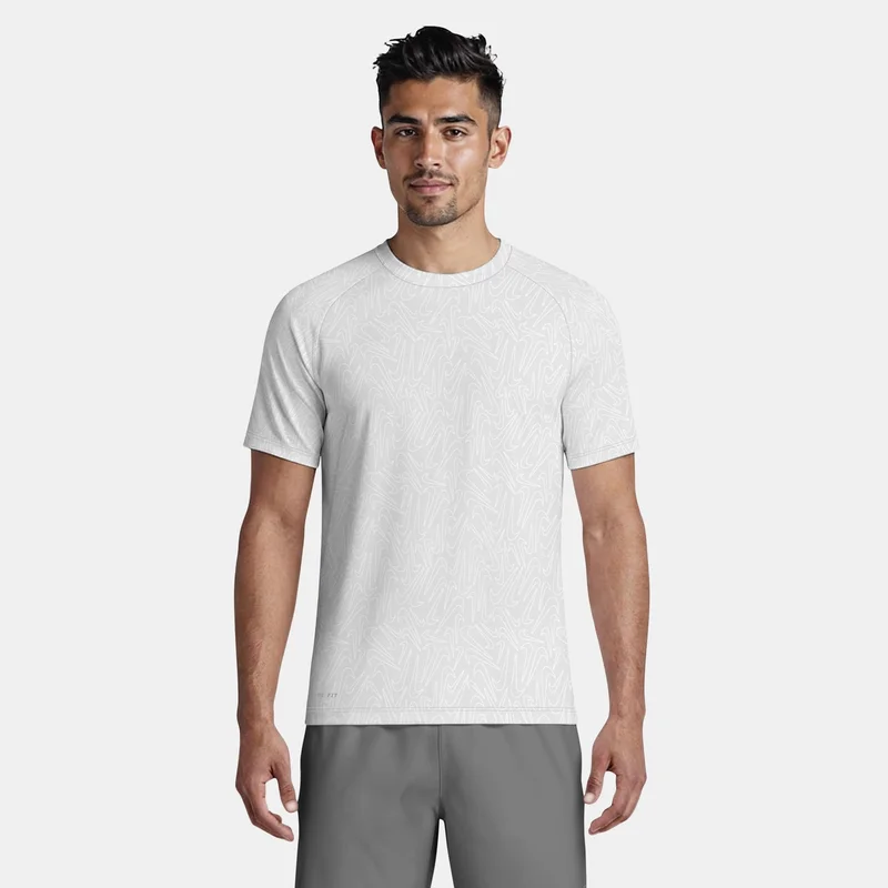 نايكي Men's Embossed Swoosh T-Shirt