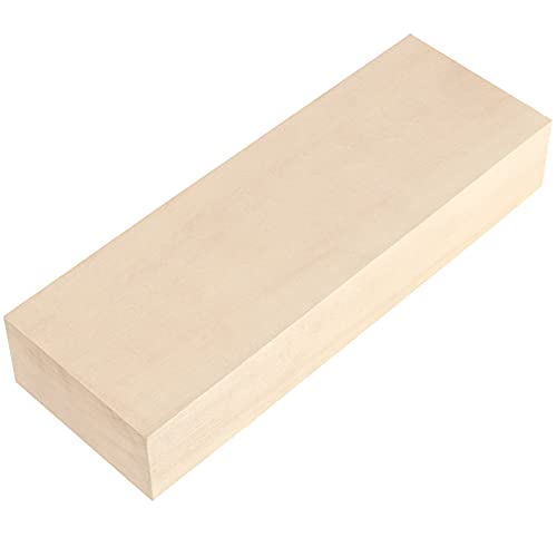 JAPCHET 2 Packs 10 x 3.5 x 1.7 Inch Basswood Blocks, Natural Unfinished Blocks for Carving, Crafting and Whittling - Image 5