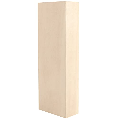 JAPCHET 2 Packs 10 x 3.5 x 1.7 Inch Basswood Blocks, Natural Unfinished Blocks for Carving, Crafting and Whittling - Image 3
