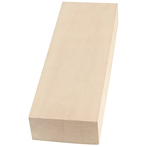 JAPCHET 2 Packs 10 x 3.5 x 1.7 Inch Basswood Blocks, Natural Unfinished Blocks for Carving, Crafting and Whittling - Image 4