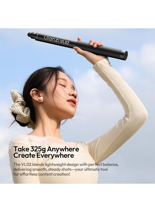 ULANZI VL02 2.7m 8.86ft Extended Edition Selfie Stick for Insta360 - Image 4