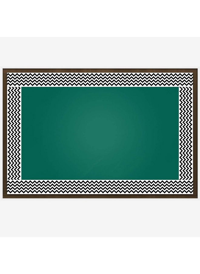 ceiba tree - Black And White Chevron Bulletin Board Borders Double-Sided Star Straight Border Trim For Classroom Decoration Bulletin Board Whiteboard 36Ft - Image 1