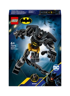 LEGO Dc Batman Mech Armour Super-Hero Toy For Kids, Collectible Set With Robot Action Figure And Minifigure, Small Creative Gift For 6 Plus Year Old Boys, Girls 76270 (140 Pieces) 76270  - Image 2