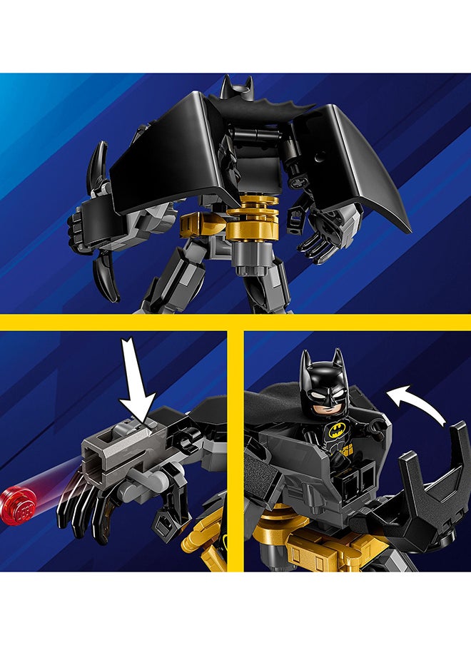 LEGO - Dc Batman Mech Armour Super-Hero Toy For Kids, Collectible Set With Robot Action Figure And Minifigure, Small Creative Gift For 6 Plus Year Old Boys, Girls 76270 (140 Pieces) 76270 - Image 1
