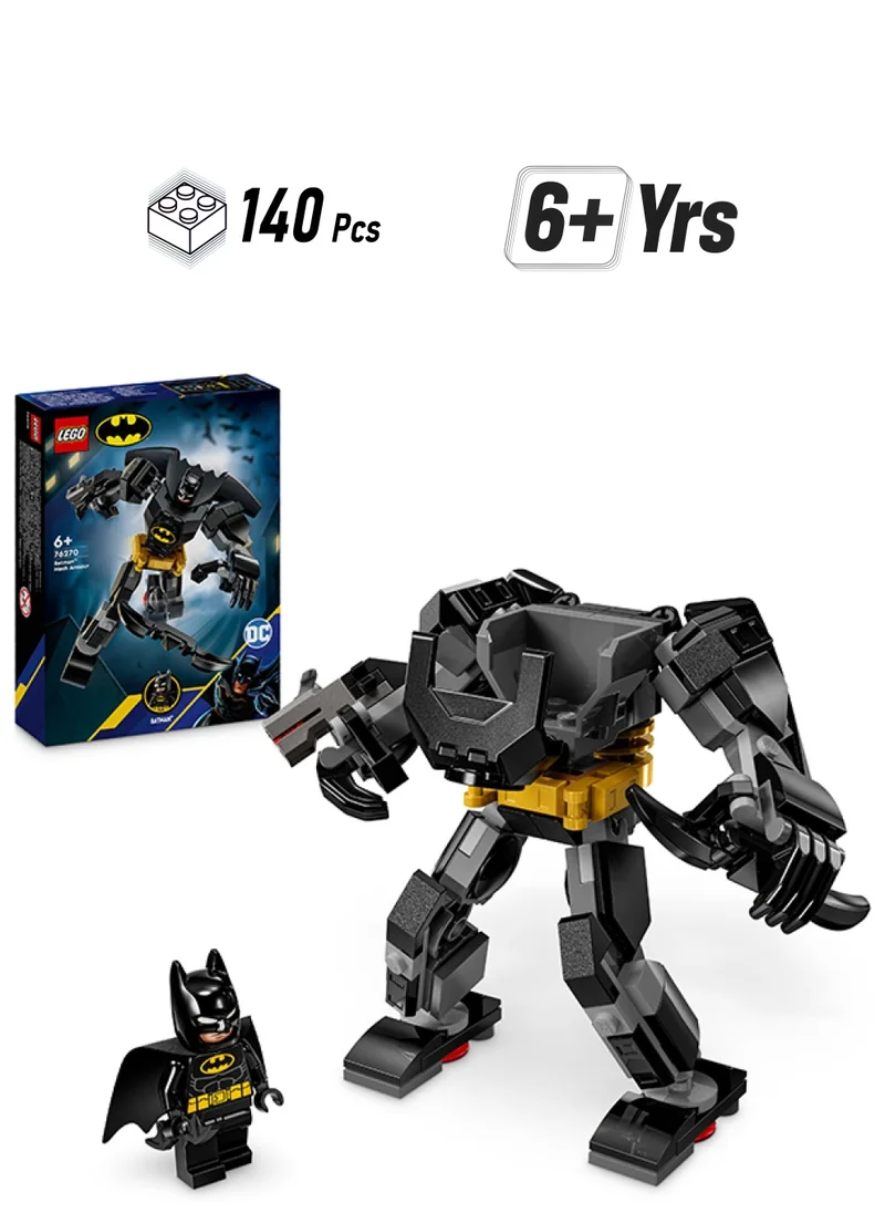 ليغو DC Batman™: Batman Mech Armour Super-Hero Toy 76270 (140) Pieces