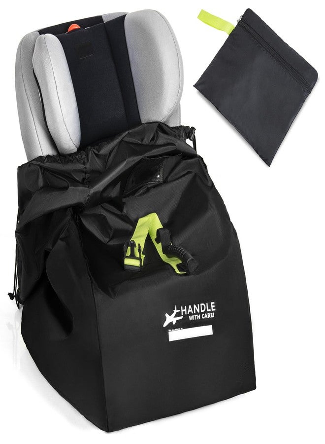 LASUK Car Seat Travel Bag for Airplane - Fits Infant Car Seats, Convertible Car Seats, Booster Seats, Car Seat Bases - for Worry-Saving, Effortless and Safe Travel - Image 1