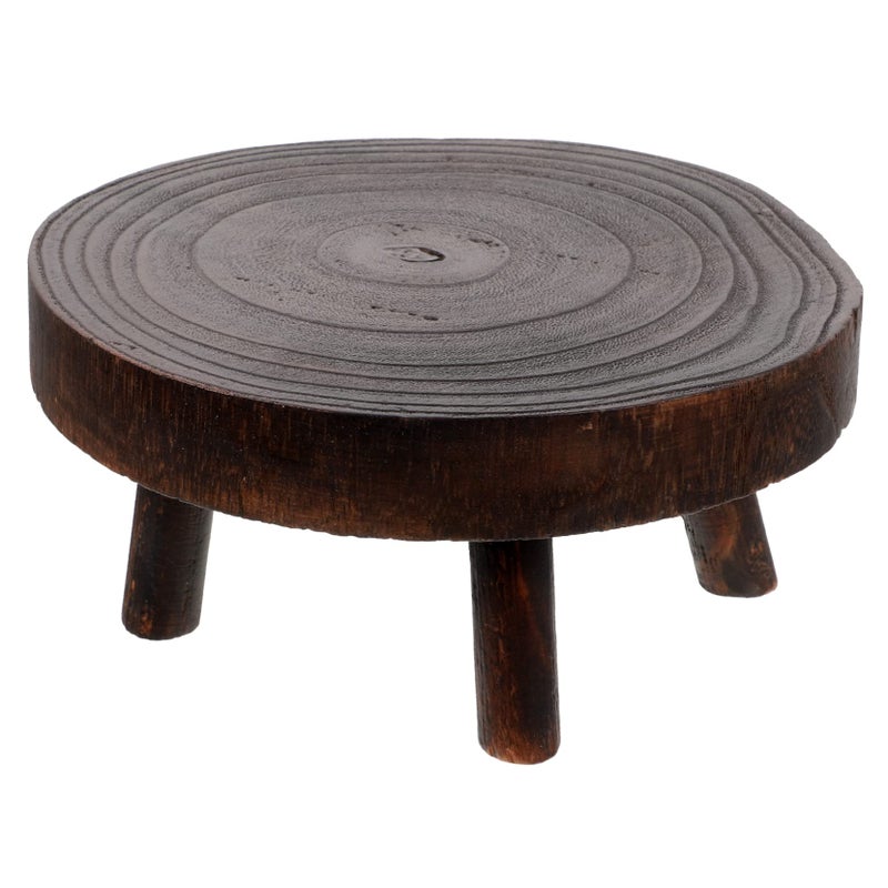Multifunctional Wooden Stool as Cake Stand Fruit Display Home Office Decor - Image 2