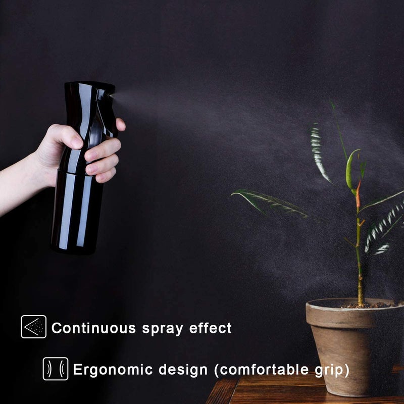 DHVYANT MART Premium Ultra Fine Mist Sprayer bottle Continuous Spray For Water Refillable Water Mister Used For Hair Cleaning Salons Gardening Body Care More Ideal For Men Women 200 Ml - Image 4