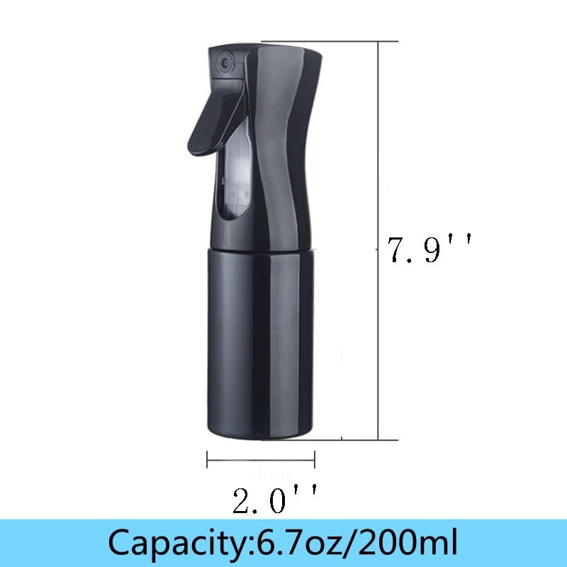 DHVYANT MART Premium Ultra Fine Mist Sprayer bottle Continuous Spray For Water Refillable Water Mister Used For Hair Cleaning Salons Gardening Body Care More Ideal For Men Women 200 Ml - Image 5