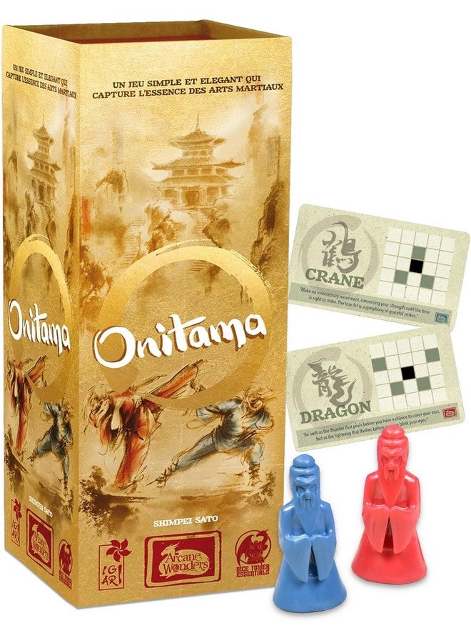 Arcane Wonders Onitama Board Game, 2 players - Image 1