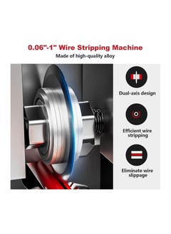 Generic Manual Wire Stripping Machine, Gauge Wire 0.06-1 inches, Scrapping Copper Wire Peeler Machine, Drill Powered Hand Crank Wire Stripper Tool for Scrap Copper Recycling, Manual Wire Stripping Made Easy  - Image 2