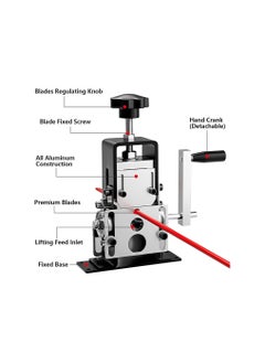 Generic Manual Wire Stripping Machine, Gauge Wire 0.06-1 inches, Scrapping Copper Wire Peeler Machine, Drill Powered Hand Crank Wire Stripper Tool for Scrap Copper Recycling, Manual Wire Stripping Made Easy  - Image 5
