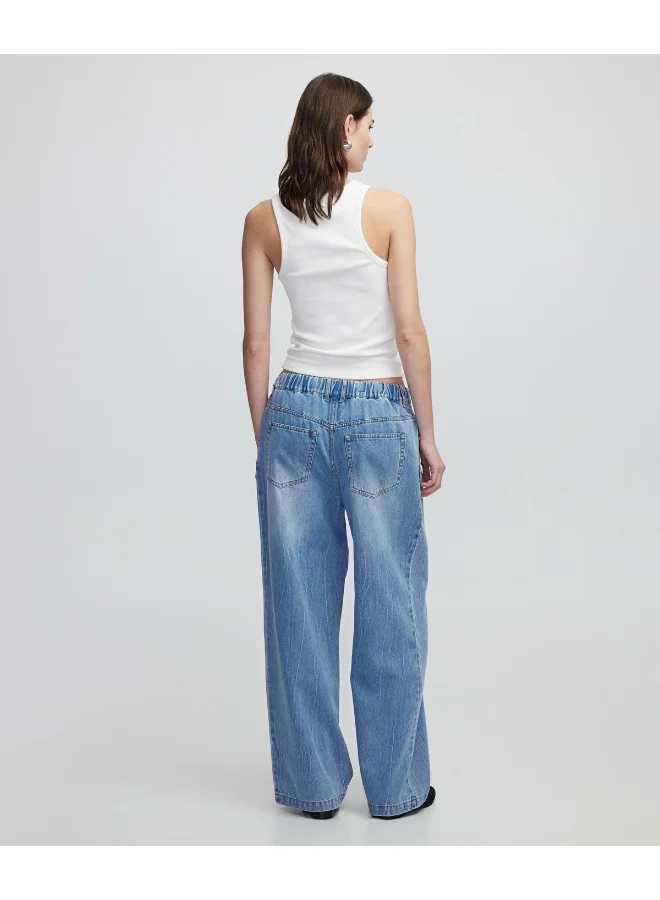 إبيكيول Elastic Waist Jeans