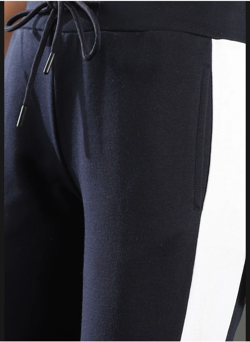 Campus Sutra Color Block Track Pant