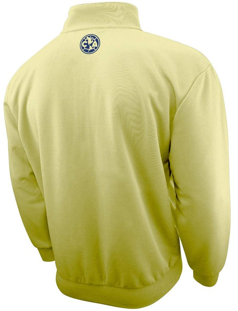 Icon Sports Officially Licensed Club América Soccer Track Jacket - Unisex Adult - CA52TJ Yellow M - Image 2