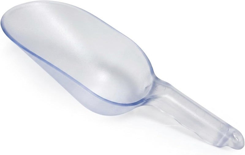 Cuisine Art Clear Polycarbonate Scoop 30.5cm | Food-Grade Plastic Ice Scoop for Kitchen Restaurant Pet Food Dry Goods Flour Rice Coffee Bean Candy Buffet Serving Shovel | BPA Free Dishwasher Safe - Image 1