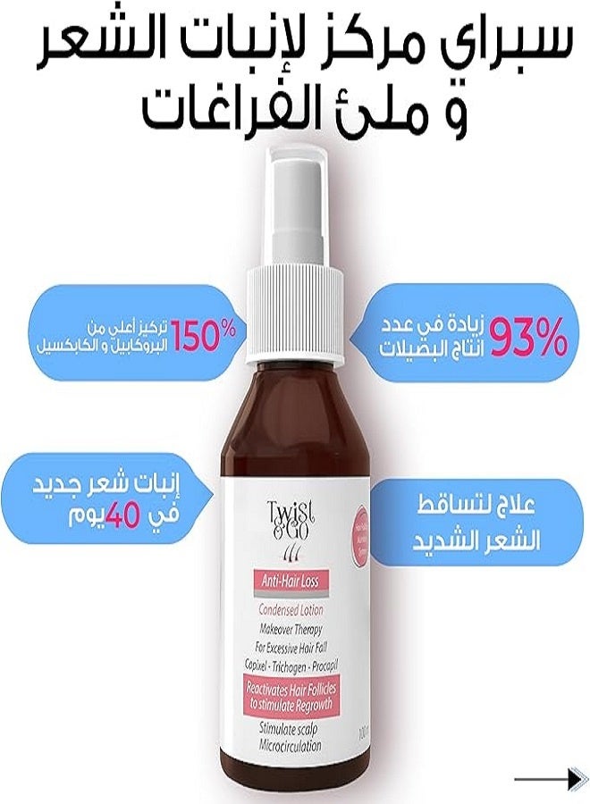  تويست اند جو  لوشن تويست آند جو لعلاج تساقط الشعر المفرط، 100 مل - Image 5