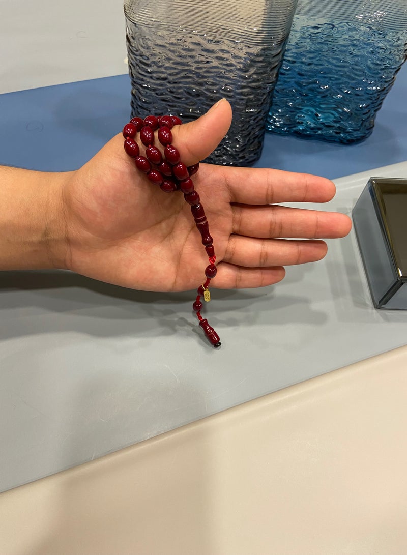 Top Quality Very Small German Faturan Prayer Beads For Men 33 Beads - Image 1