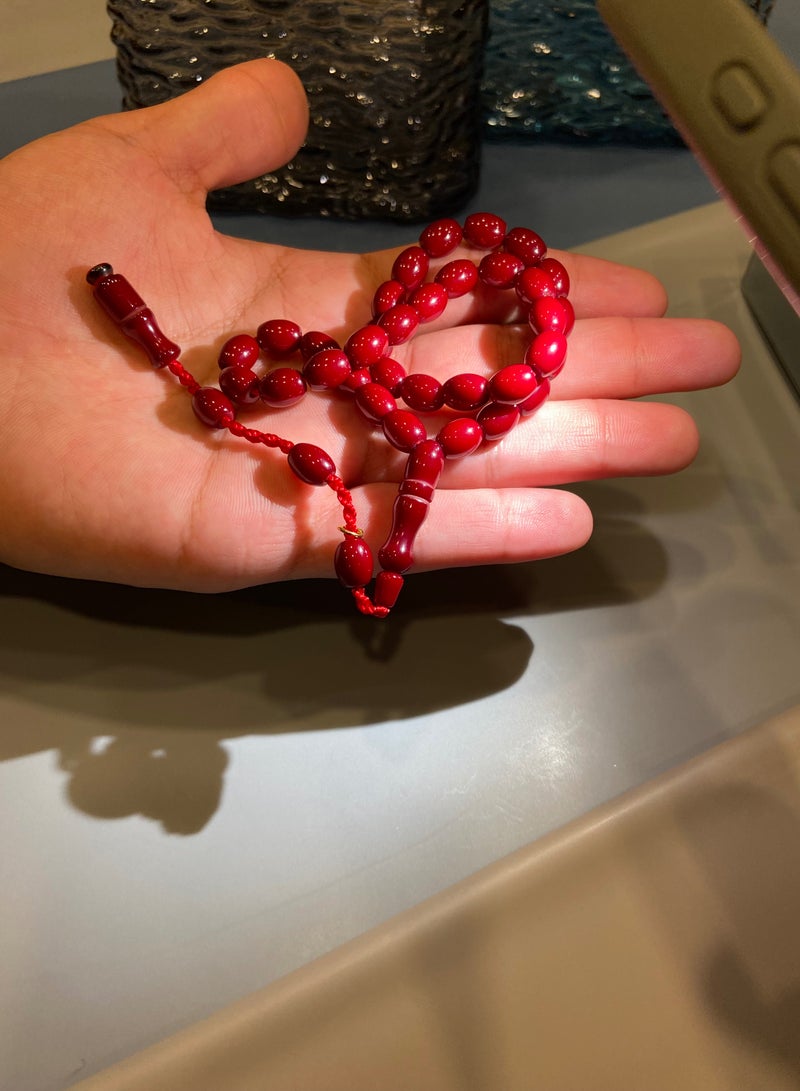 Top Quality Very Small German Faturan Prayer Beads For Men 33 Beads - Image 4