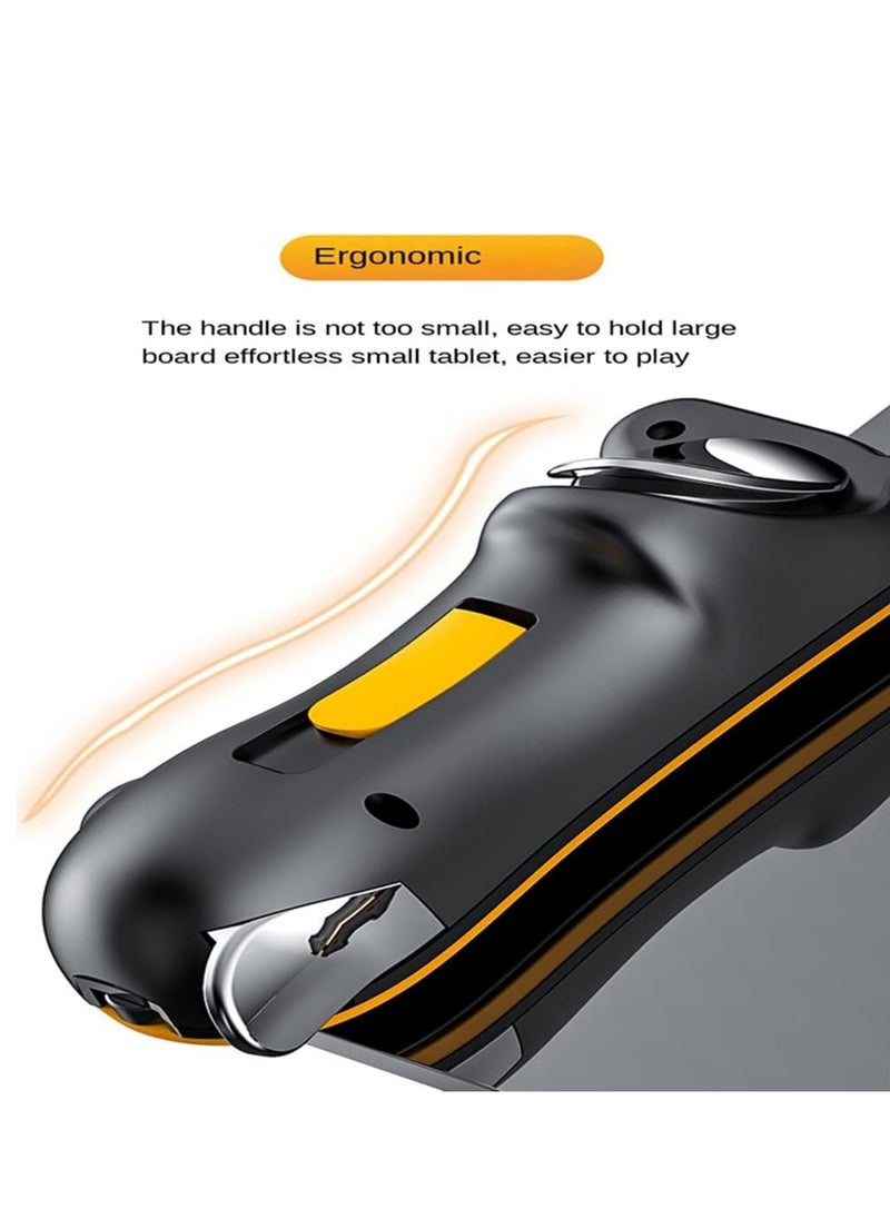 Generic - Ipads PUBGs Controller Six Finger Capacitance Adjustable Mobile Game Trigger Joystick L1R1 Button Gamepad Grip Tablet Accessories - Image 1