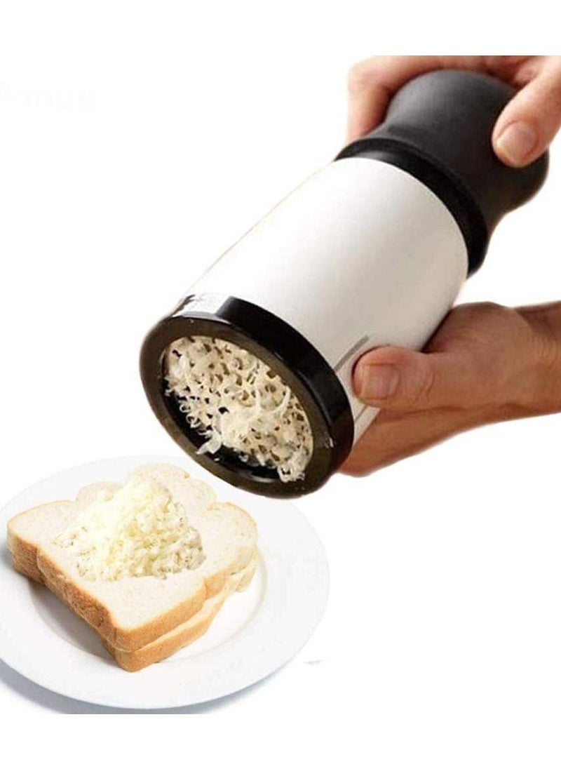SYOSI Stainless Steel Cheese Slicer with 2 Sharp Blades, Kitchen Tool Good Helper for Grate Cheese, Butter, Vegetables, Bread Grater,  - Image 2