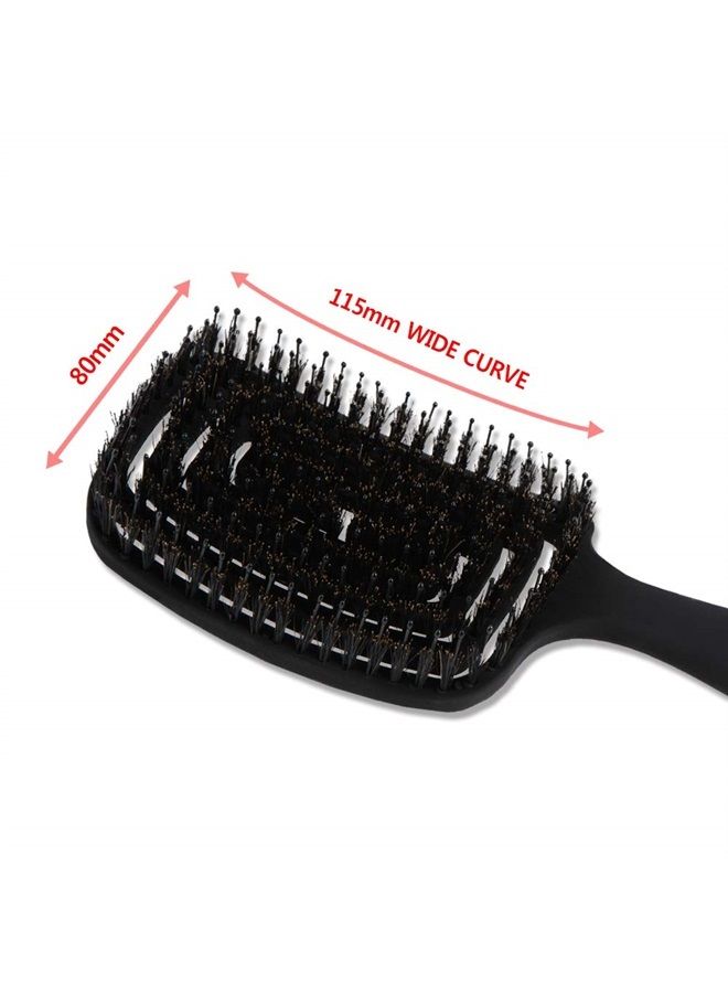 The bbosong lab Maze Hair Brush – Curved and Flexible Brush Head, Fast Drying, Detangling, for All Hair Types - Image 2