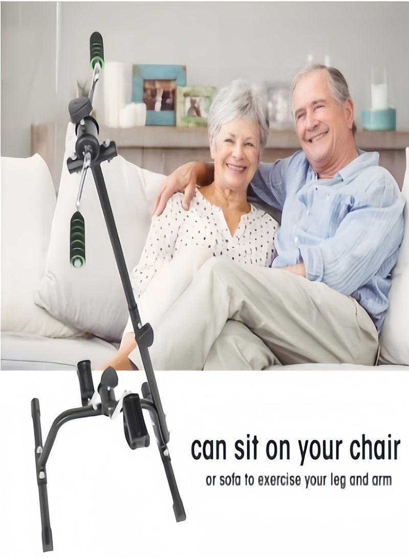 كيفن دواسة تمرين الدراجة، ذراع اليد والساق والركبة، معدات لياقة بدنية قابلة للتعديل لكبار السن، دراجة تمرين بدواسة منزلية لكبار السن للجسم بالكامل - Image 2