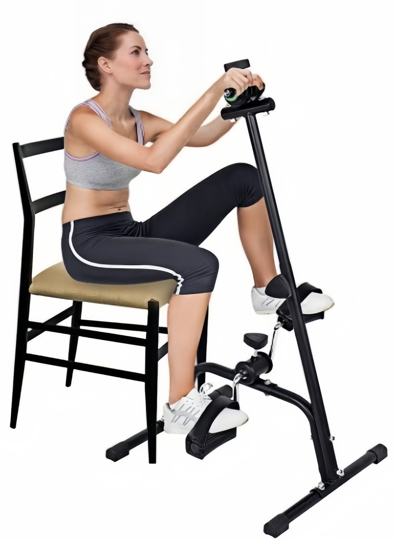 كيفن دواسة تمرين الدراجة، ذراع اليد والساق والركبة، معدات لياقة بدنية قابلة للتعديل لكبار السن، دراجة تمرين بدواسة منزلية لكبار السن للجسم بالكامل - Image 5