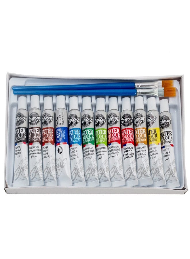ArtRight Artists Watercolor Paint Set of 12 (6ml each) : Artist Water Color Set of 12 for Watercolour & Mixed Media Painting for Beginners, Students & Professionals - Image 4