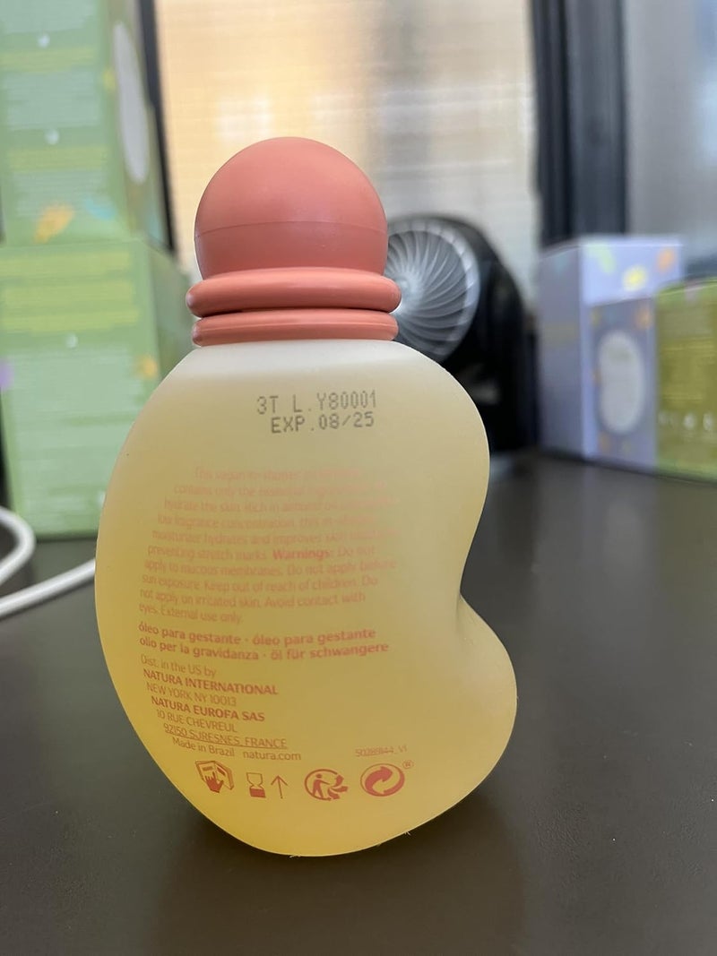 natura Mame e Beb Mom Stretch Marks Oil Moisturizing Shower Oil Skin Elasticity 100 Vegan Almond Oil 973 Natural Origin All Skin Cruelty Free Baby Essentials 67 fl oz 200ml - Image 4