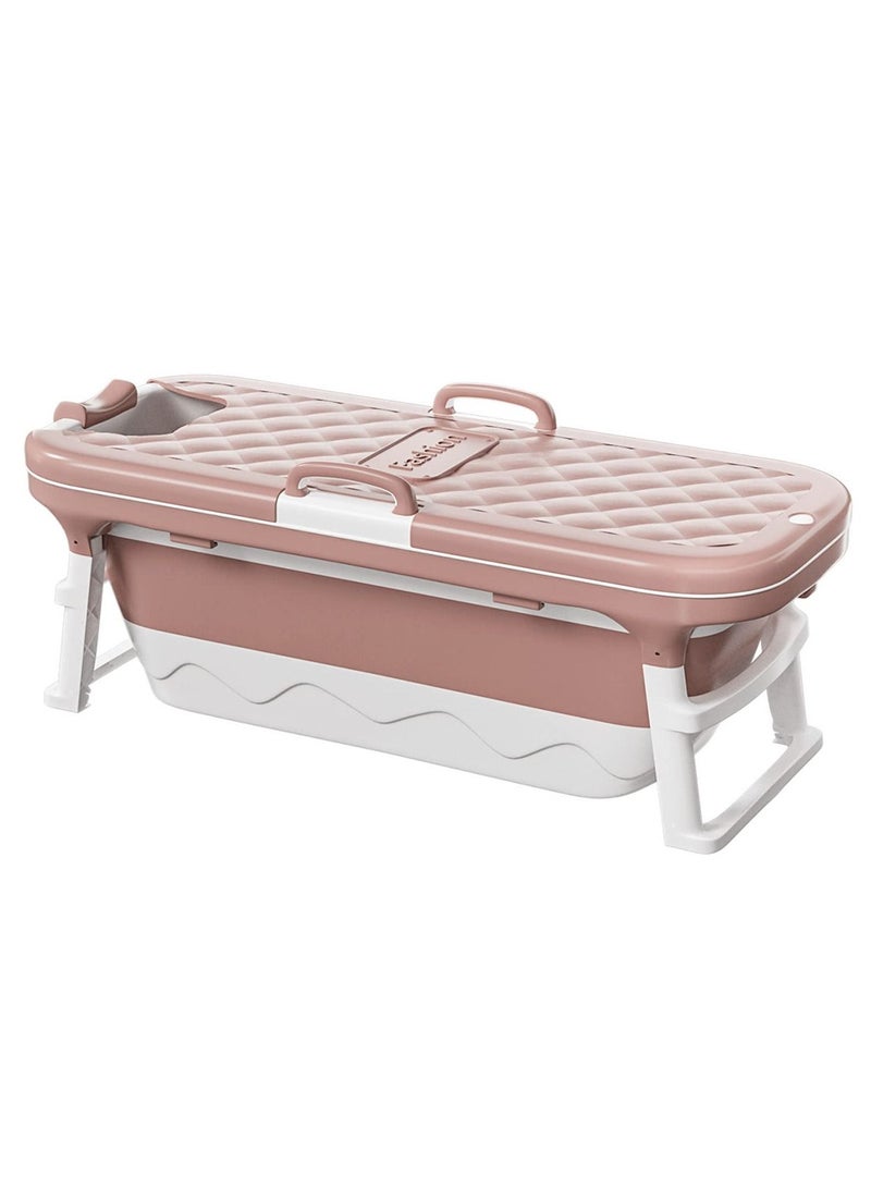 DubaiGallery Bathtub, portable bathtub, barrel welding steam bath, folding bath, mobile bathtub for adults, plastic folding bathtub for thickening, house sauna - Image 3