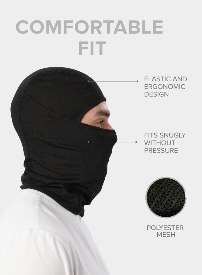 SHARMAX Balaclava Face Mask, Lightweight Motorcycle Cycling Helmet, Unisex Men Women Kids - Image 2