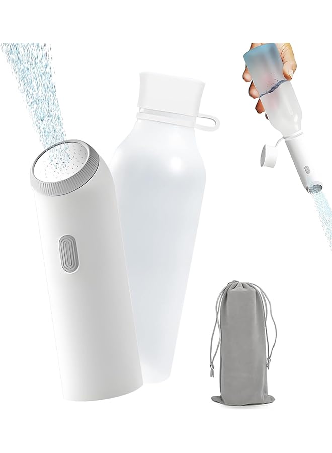The Bros Portable Electric Handheld Travel Bidet, Portable Bidet Sprayer，Hygienic Cleaning Shower, portable muslim shower,Handheld Butt Shower For toilet, Ladies, Baby Care