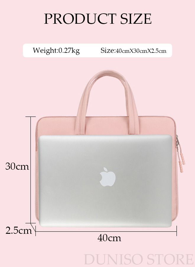 DUNISO 15.6 Inch Laptop Bag Lightweight Computer Bag Travel Business Briefcase Water Resistance Shoulder Messenger Bag for Men and Women Work Office - Image 4