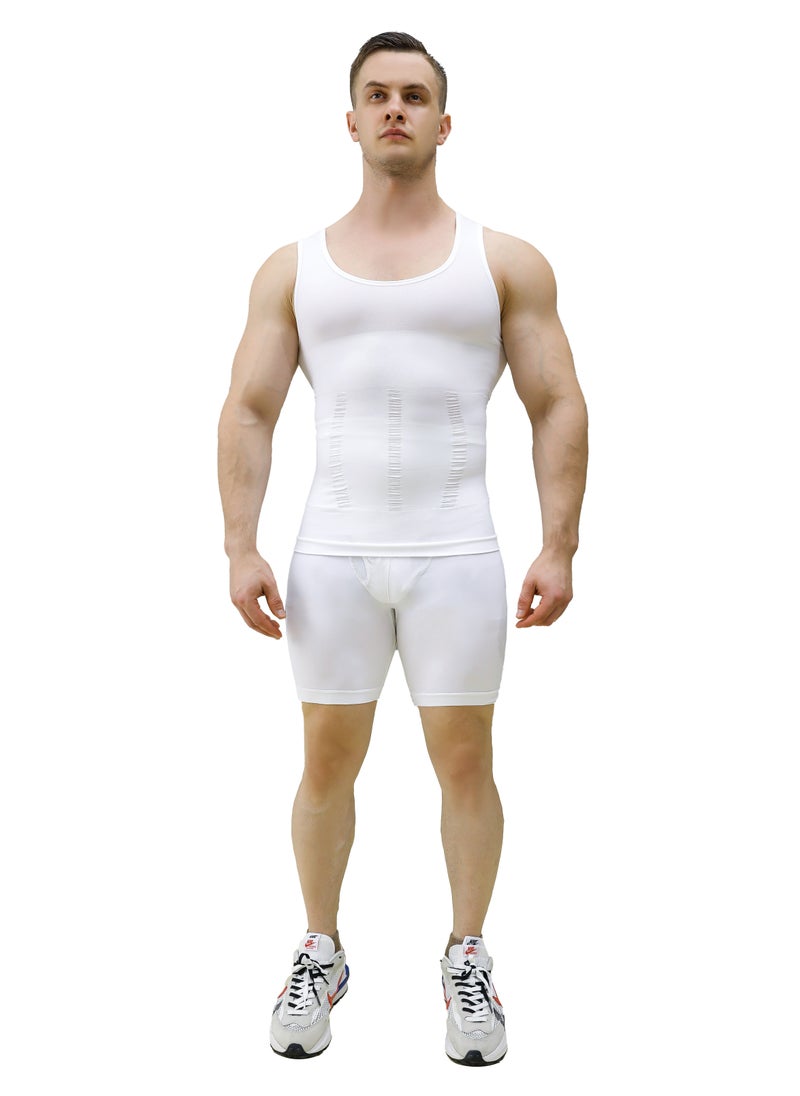 Relax Smart Vest Shorts and T-shirt Set Corset Slimming and Body Shaping Clothing for Men  - Image 1